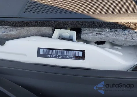 2024 Nissan Frontier S/Sv из США, поврежденный, VIN 1N6ED1CL0RN660753